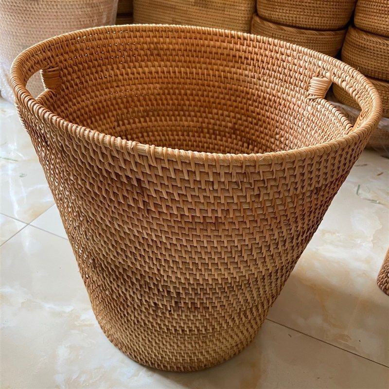 藤编收纳筐杂物脏衣篓家用大号手提收纳篮编织筐,商业/办公家具,商用藤编家具,淘宝优惠券,粉丝福利购,淘宝优惠卷