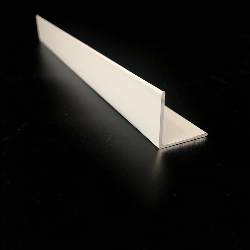 角铝20X20X1mm乳白色烤漆铝合金直角90度角铝包边三角等边l型角铝