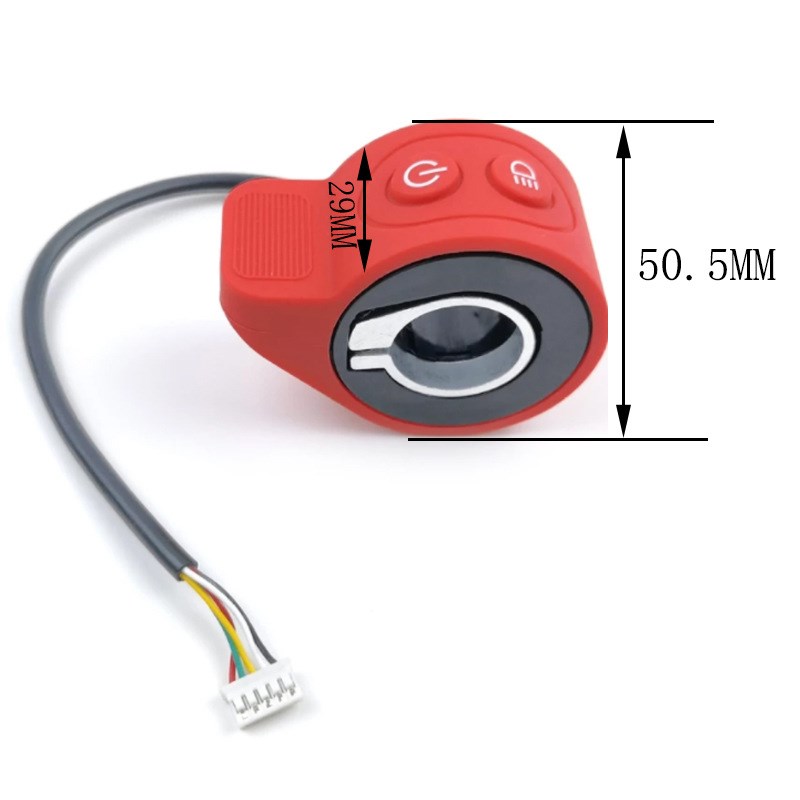 HX X8 X9滑板车零配件集成开关指拨 霍尔传感加速器 油门指拨