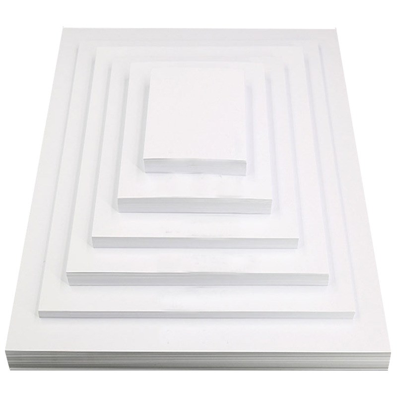 定制白卡纸卷筒250-400g双面白卡纸白板纸平板可分切规格