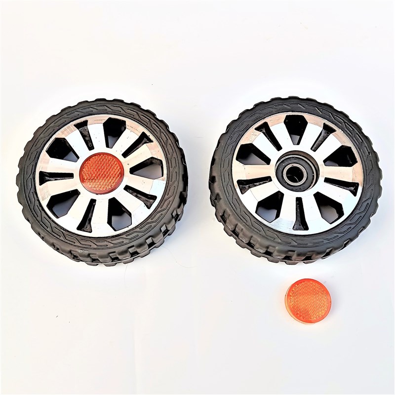 脚轮万向轮单轮电动门轮滑轮 轨道轮伸缩门电动后排轮 铝芯橡胶轮