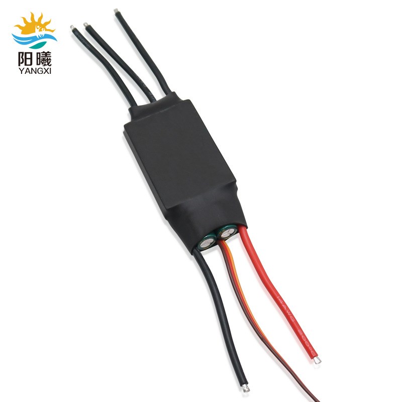 双向电调车模船模推进器无刷电机40A60A电调正反转调速器打窝船