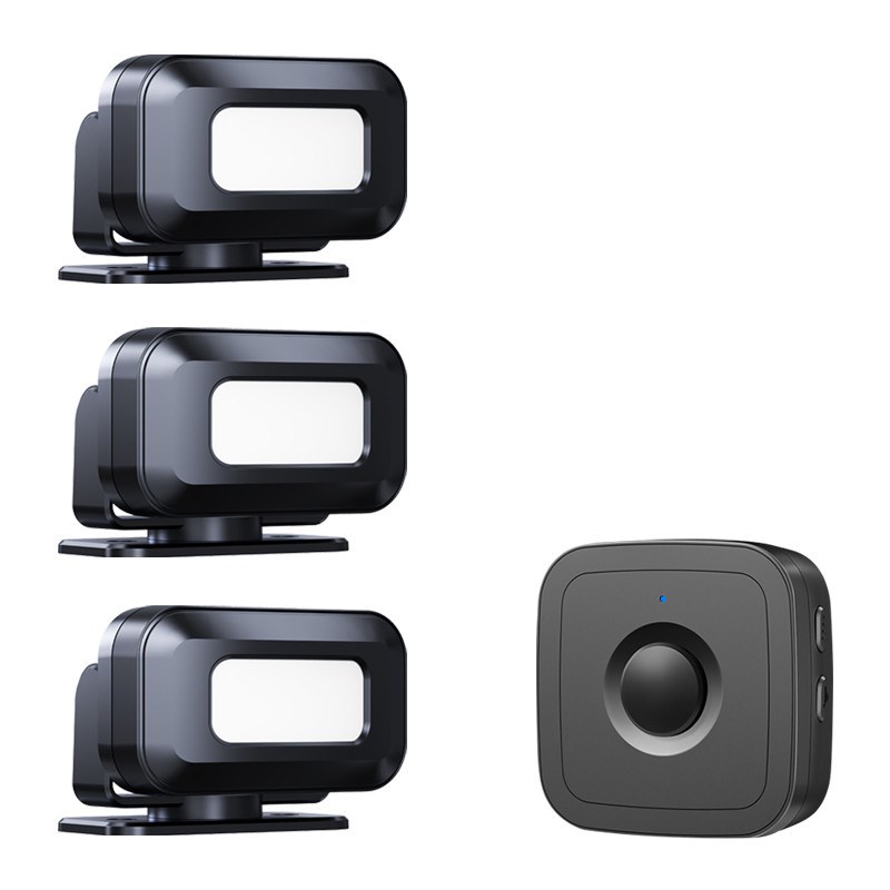 分体式欢迎光临感应器店铺进门感应门铃迎宾器语音提示报警器商用