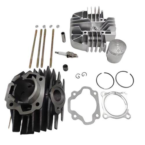 摩托车套缸配件适用YAMAHA PY80 PW80 QT50改装80cc 套缸活塞配件