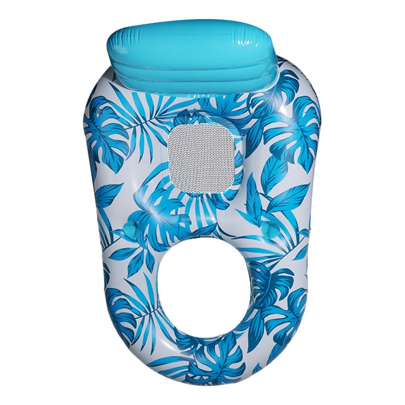 户外泳池充气浮排水上浮床成人儿童泳池漂浮椅PVC 水上沙发床充气