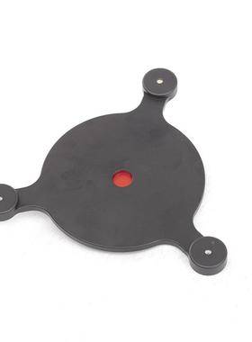 众6杰FITTEST铝合材连JTQ料金三脚架外置3个水平仪接盘内径7mm