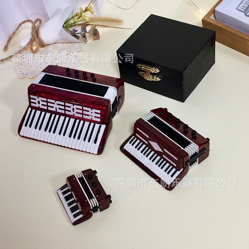 厂家手风琴模型迷你WLB乐器蒙模件型摆音乐启乐器模型