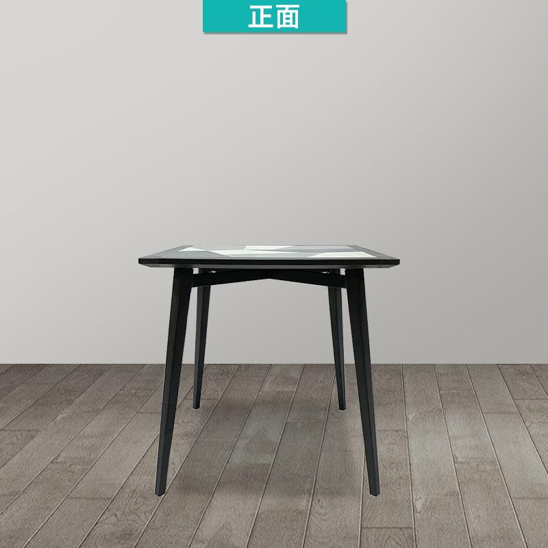 瓷方桌用简约小户型休闲酒吧餐厅陶陶瓷餐桌陶瓷HY-6402C家方桌子