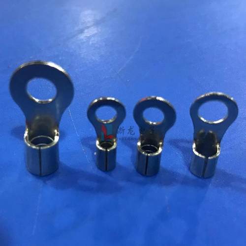113冷压端子圆形O型端子冷压裸头RN12.5-8接线压线端子端10B00只/