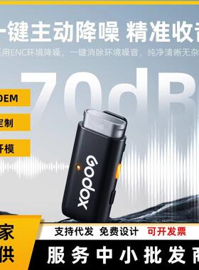 Godox神牛WE2.G线无麦克手机相机直播降噪收C音4便携EEM领夹麦克