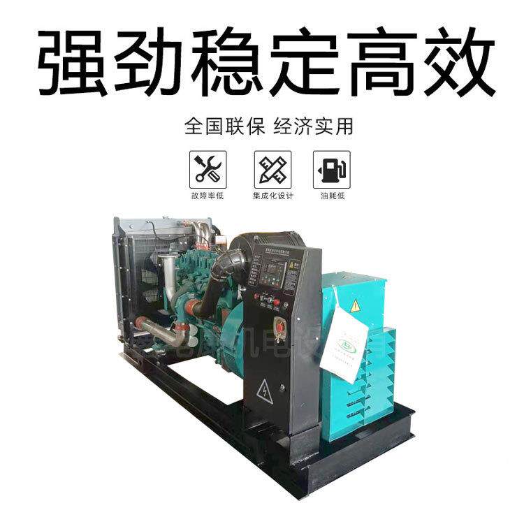 柴0电0柴油发300KW潍电机组三相电380V无刷300KW3发机组工潍地养