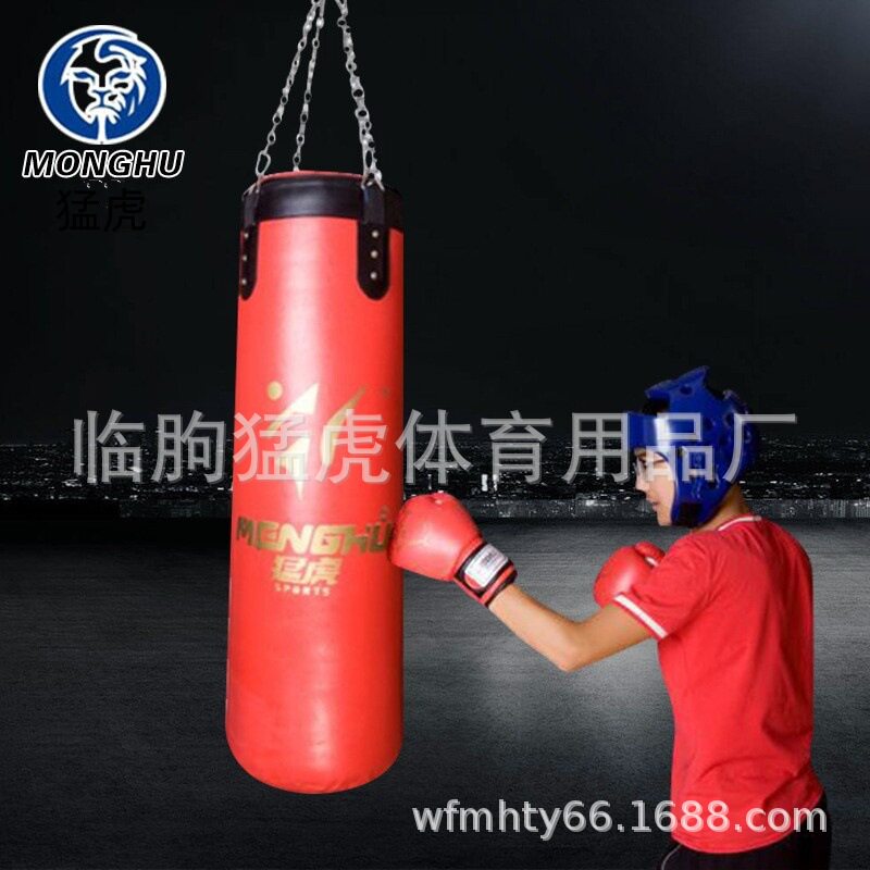 拳击沙袋厂家销售量大散打沙包实心吊式成人儿童防护极限挑战训练