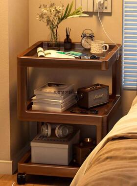 移动床柜小头桌子TVW茶置物架易沙发边几创意极简侧边几柜角几简