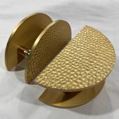 中ALD式 半大门拉手复古锤纹圆形木门酒拉手拉豪华店包厢手别墅门