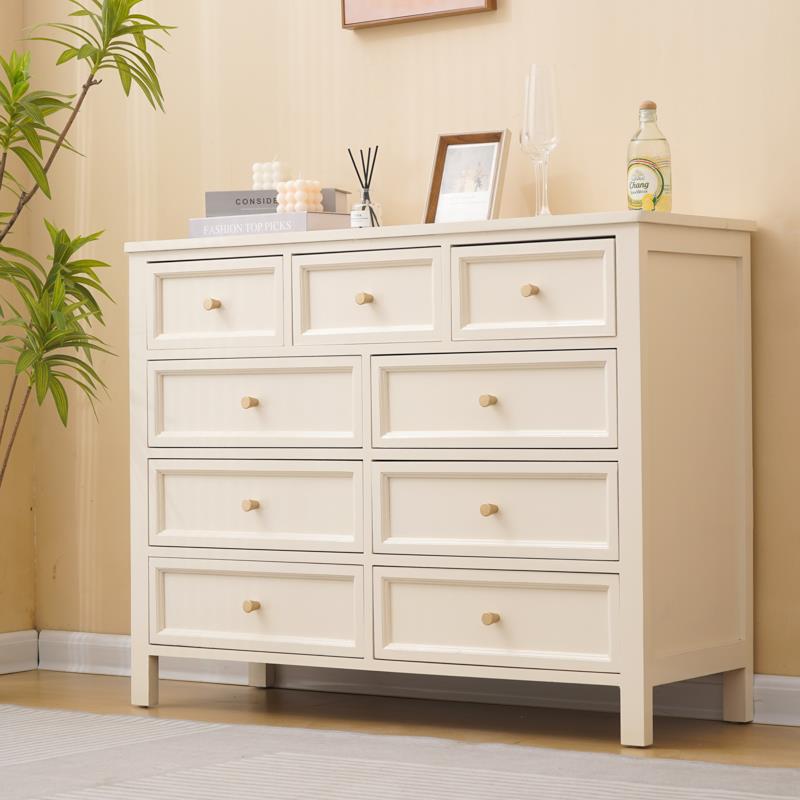 my斗柜斗实木抽屉柜客厅玄关柜柜柜收纳卧室靠墙储物柜ZDQ床尾五