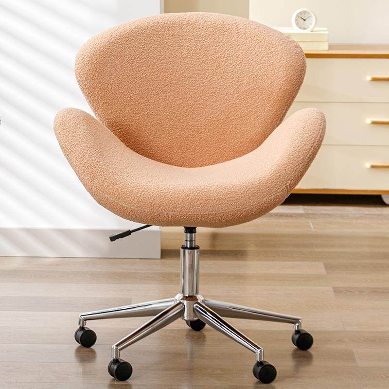 天椅沙发椅纯色网红可奶油IZD风椅升降旋转鹅轻奢休闲椅梳椅妆化