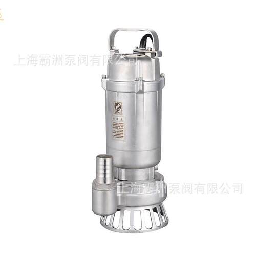 WQ304/16/316L不锈钢拉水伸潜泵耐QVP高温扬抽水泵耐酸3碱水泵高