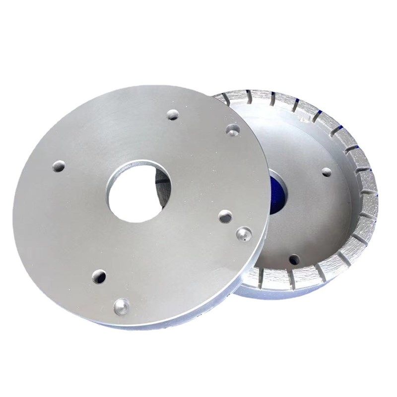 科美 青铜烧结金刚石全齿轮 磨刹车片用沙轮片杯型玻璃磨边轮