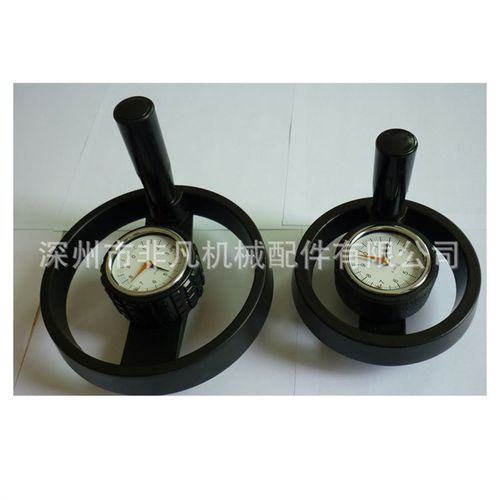 双辐表盘手轮 压铸机配件16*160 1/12E力劲调节手轮 双幅数字手轮