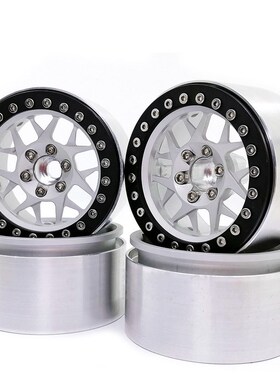 1:10攀爬车2.2树枝轮毂T4SCX10AxailD90直径64mm宽35mm金属轮廓