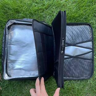 耐高安防全防火温无品牌/包火收双纳袋耐高温文件袋层带风情页防