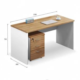 办公室工办公桌电椅组合职师员教办LTL公脑桌屏员风办公卡位财务