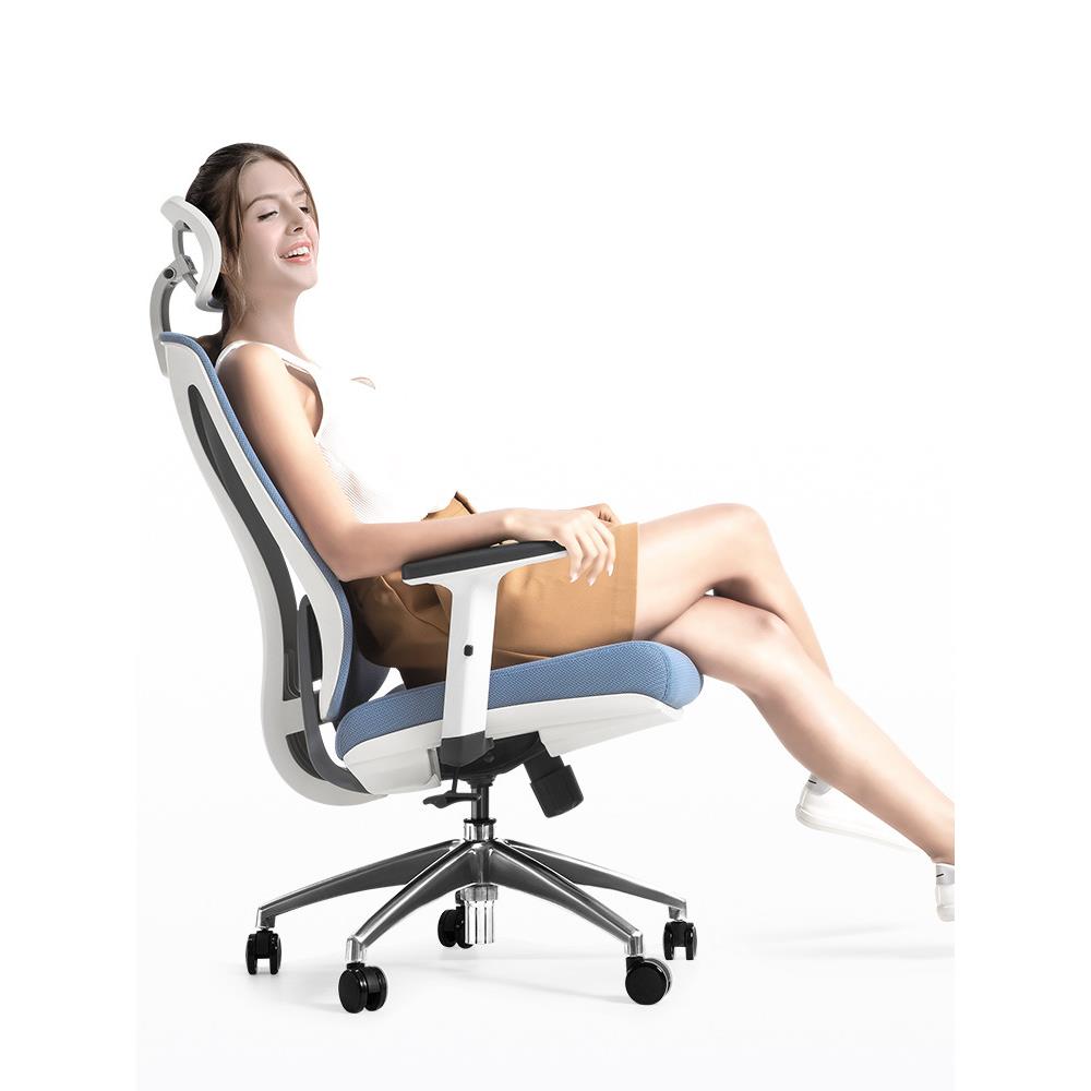 人体学电脑工BGY-44办椅子靠背网布升降职员主管椅学椅习写字座椅