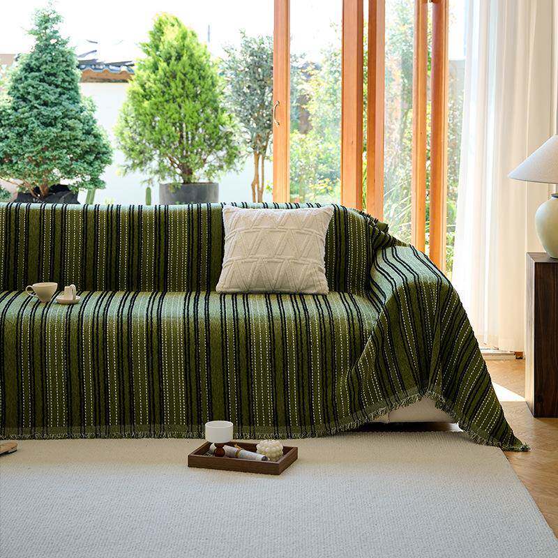 发保护套四季通用沙发一FS758325整沙张全盖轻奢感发毛巾沙毯法式