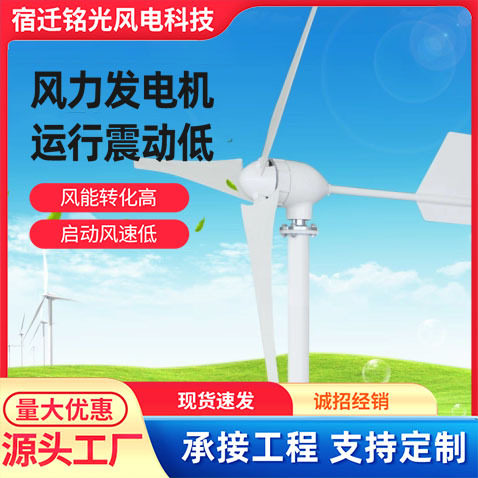 风光互补水平轴发电机600W12V