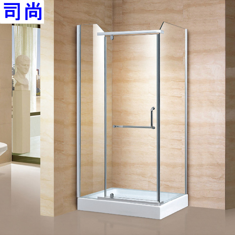 厂家直销卫生间平开门淋浴房 钢化玻璃方形沐浴房带底盘 S6029