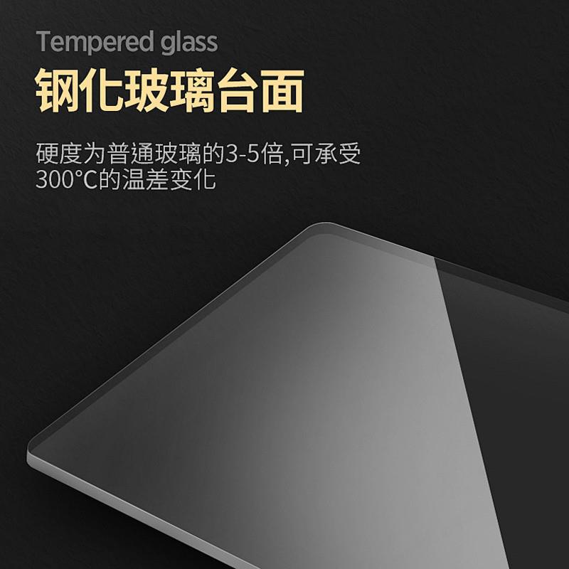 htn户钢PXU理化玻璃双层茶几简易家用小型双层大石现办代长方形公