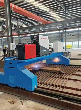 晟诚等离子割机CJO数控龙切门式割金属钢板火连接板焰切机