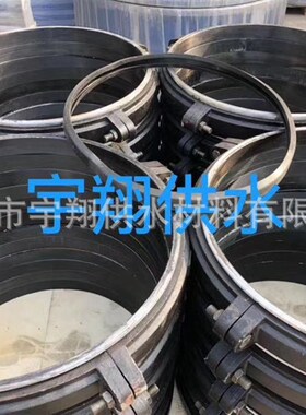 D-LD2000-17009 卡箍式挠性管接头 送粉耐磨管道专用