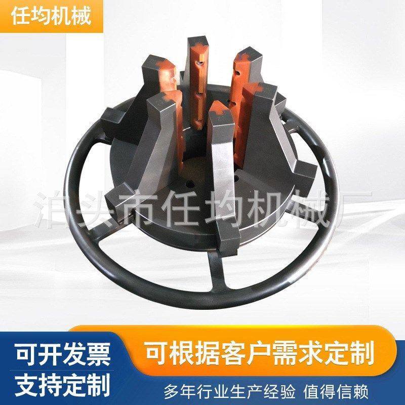 厂家生产 DN95六爪卡盘  机床用手动卡盘 电动动力卡盘