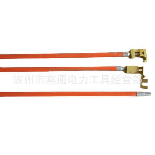 ZF010507绝缘平头锁杆2.5米多用途操作杆10kv压玻璃钢锁线杆