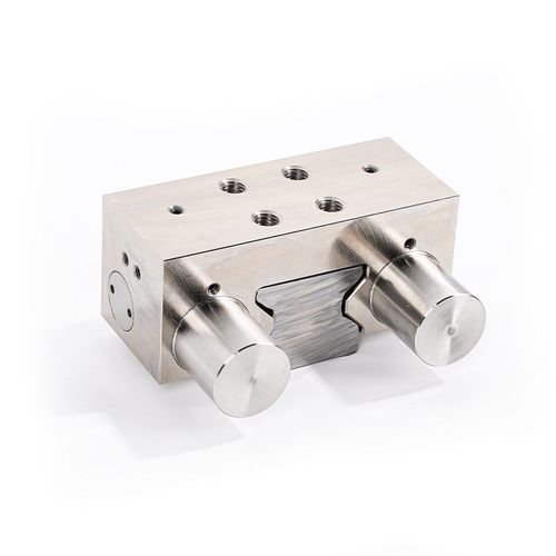 CPS常闭型钳制器夹紧机构直线导轨滑块零件锁止器气动钳制器