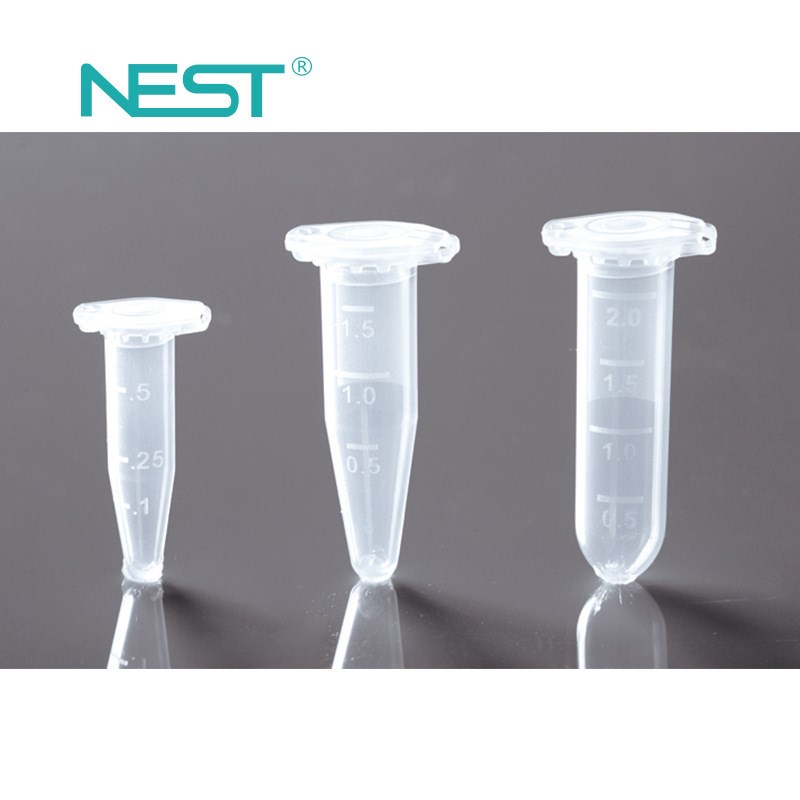 NEST耐思0.6ml离心管 EP管0.5ml微量离心管尖底带锁扣605001