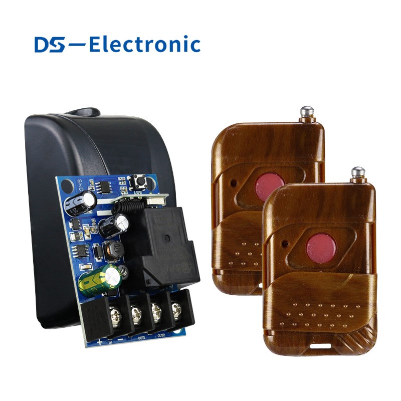 DC12-48V单路电机水泵遥控开关灯具汽车喇叭大功率控制板