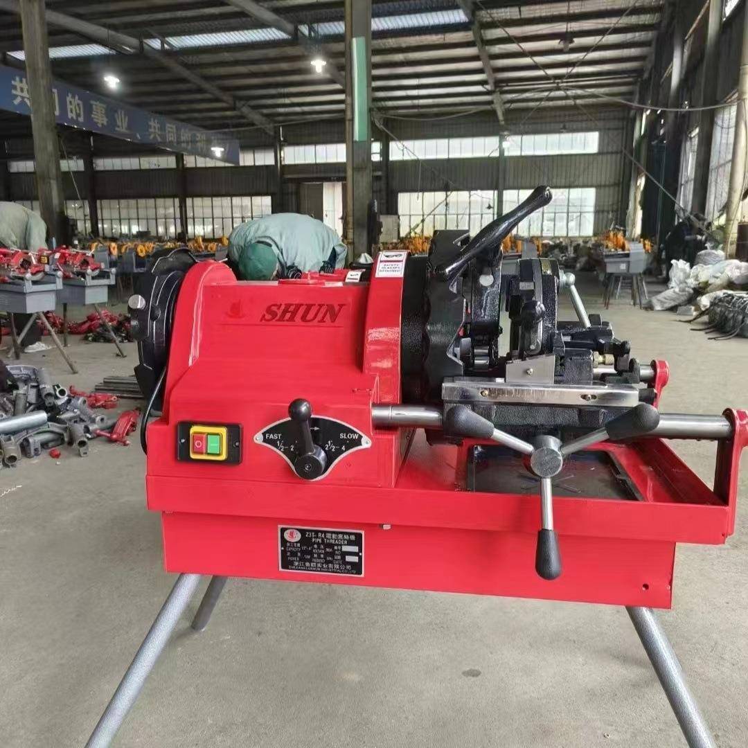 套丝机电多功能绞丝机轻ZRS型2寸3寸镀动锌水管开钢过车丝机4套牙