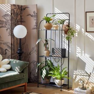 架子内客厅落地式 饰架阳台置物架多层花铁艺植物NYL花盆艺架 室装