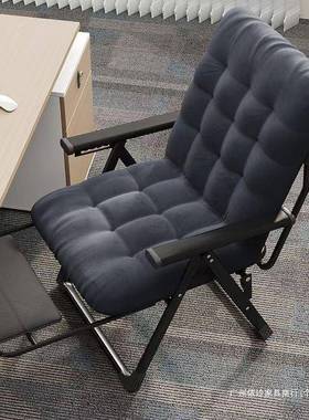办公室午休折叠折椅子36296成人家叠床用卧室休闲躺椅临时值床班