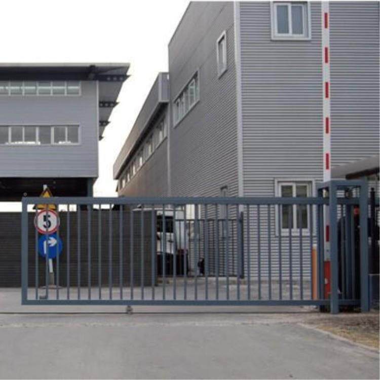 制工电动平移门不锈348钢平移公门作司平移厂大门防盗围墙门