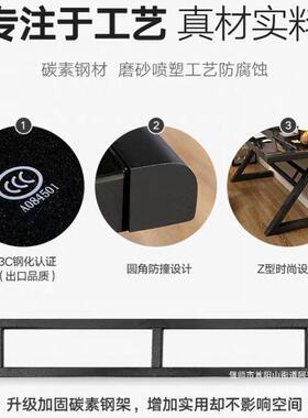 简桌约现代书桌CAH钢化璃电脑台玻式家用办公桌简易学