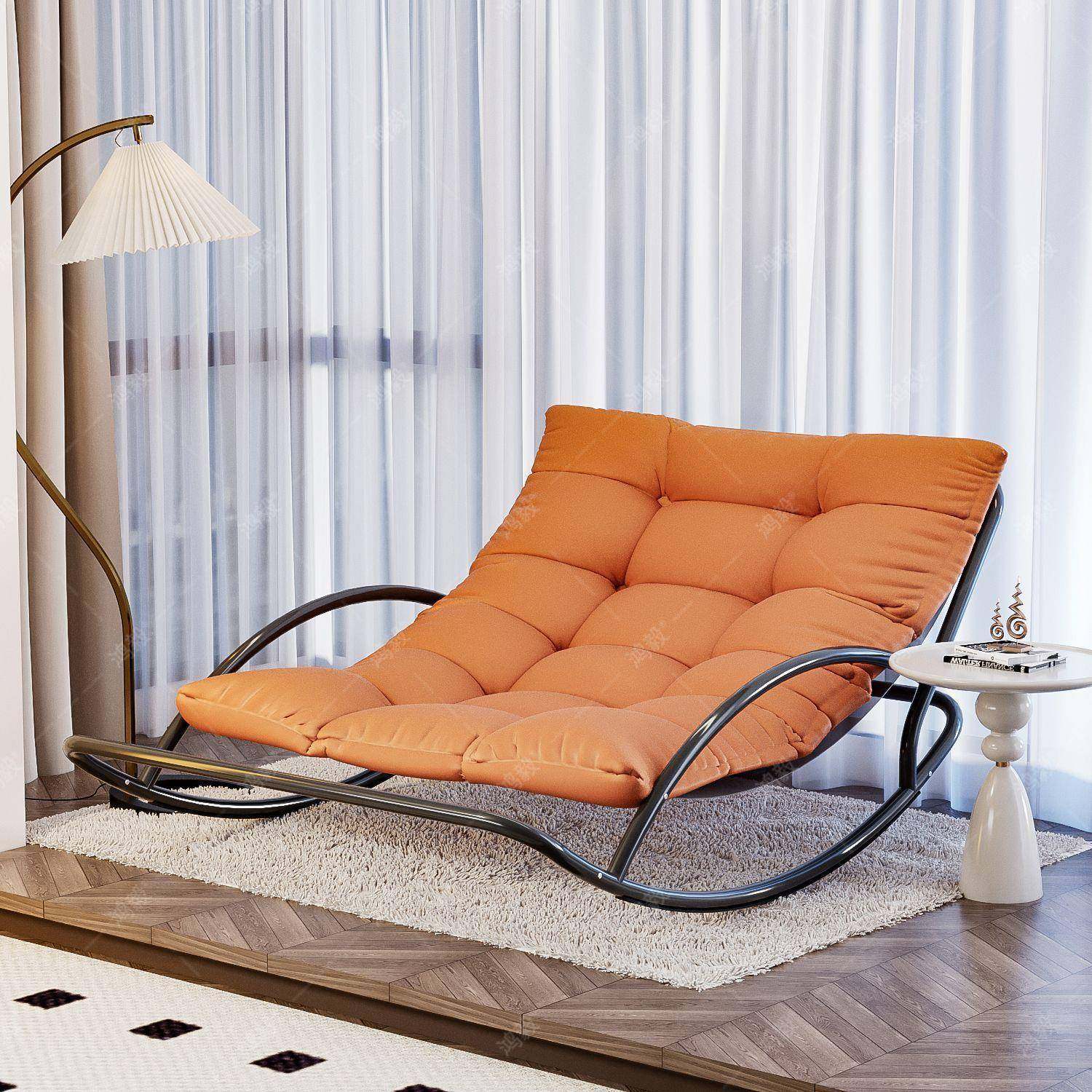 摇摇椅躺椅用子懒人沙发成人可家躺客厅阳台休闲椅双午休ANC椅工