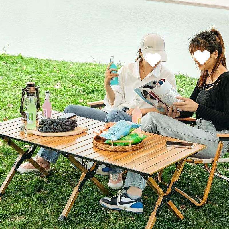户外折叠桌桌携桌式LCC超轻露营桌子野营椅轻便野炊子蛋卷便桌旅