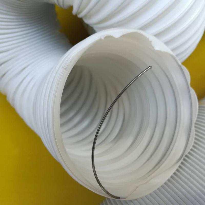 PP钢丝叠风管管管万向定型管折伸缩通软风管风道排LQQ烟管道定向