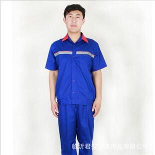 加工站防静电INV作服加夏装 男女气站防触电透气透气油轻便