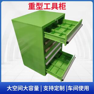 抽车间重型工具柜收屉33458纳柜移工具车双开门储物抽柜3*3屉动分
