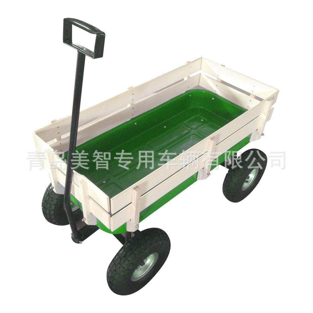直销花园工具手推车户外带拖篷厂子折叠车便携71126式工儿童车TC3