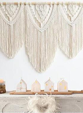 手工编织毯拼TVW接波西米亚壁壁饰挂房挂墙壁装饰美式厂间家直销